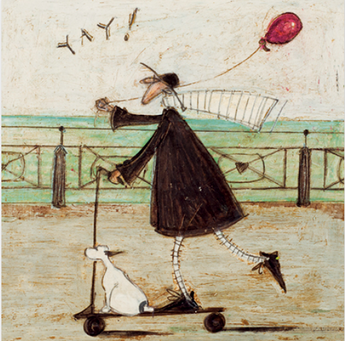 SAM TOFT - YAY GREETING CARD