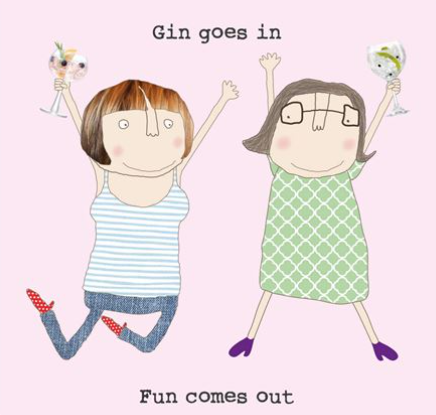 ROSIE MADE A THING COASTER-GIN GOES IN