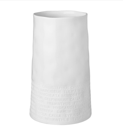 PORCELAIN POETRY VASE-WIDE