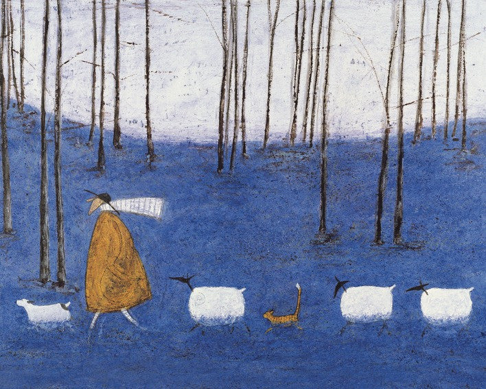 Sam Toft (Tiptoe Through The Bluebells) 40cm x 50cm