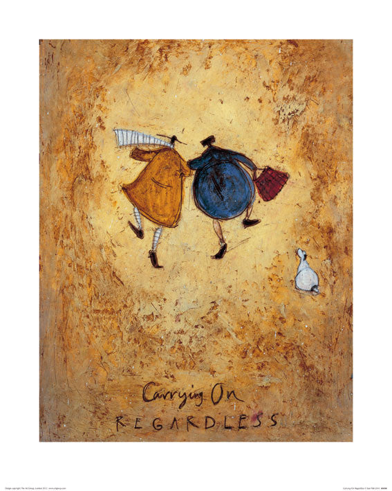 Sam Toft (Carrying on Regardless) 40cm x 50cm