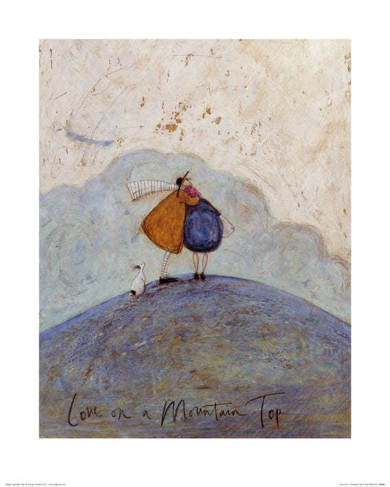 Sam Toft (Love on a Mountain Top) 40cm x 50cm