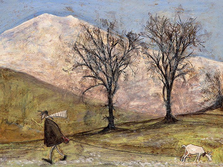 Sam Toft (Walking with Mansfield) 30CM X 40CM