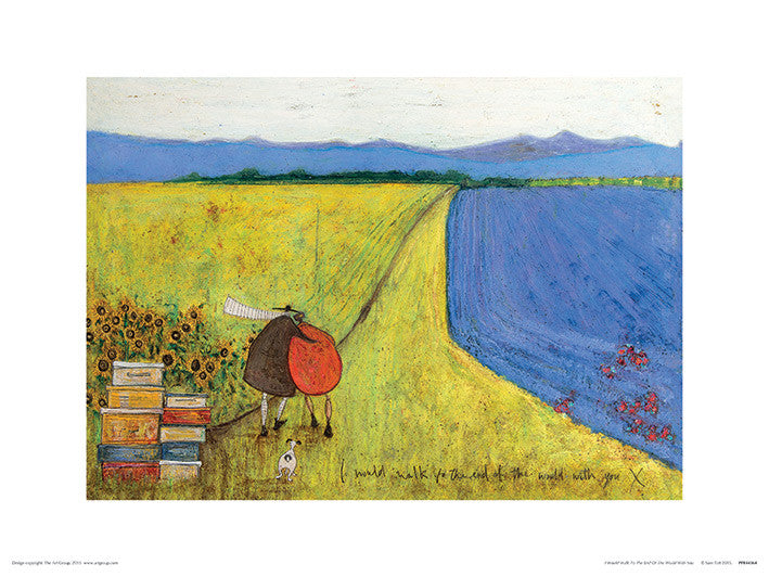 Sam Toft (I Would Walk To The End Of The World With You) 30x40