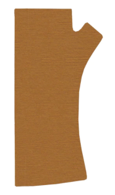 MERINO GLOVE - MUSTARD