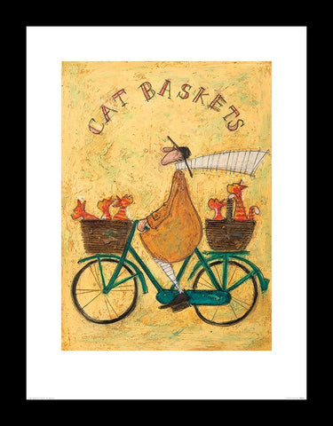 Sam Toft - Cat Baskets 30CM X 40CM