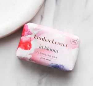 LINDEN LEAVES - PINK PETAL CLEANSING BAR