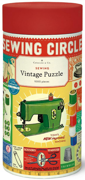 PUZZLE - SEWING CIRCLE 1000 PCE VINTAGE PUZZLE