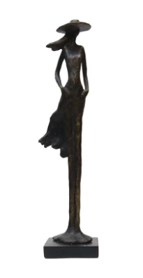 STATUE SLIM LADY - 45CM