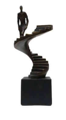 STATUE - SPIRAL STAIRCASE MAN