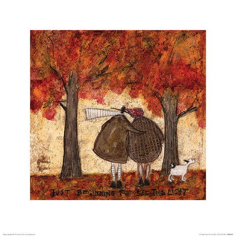 Sam Toft (Just Beginning To See The Light) 40CM x 40CM