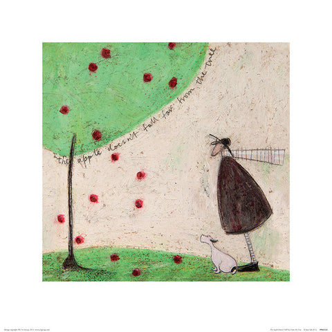 Sam Toft ( Apple Doesn't Fall Far From The Tree) 40cm x 40cm