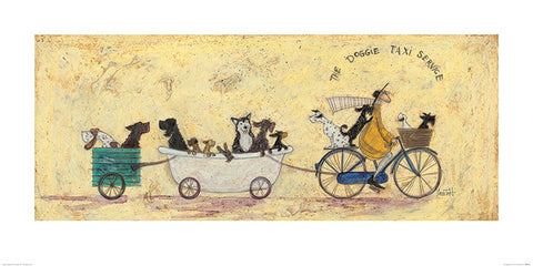 Sam Toft (The Doggie Taxi Service) 50cm x100cm