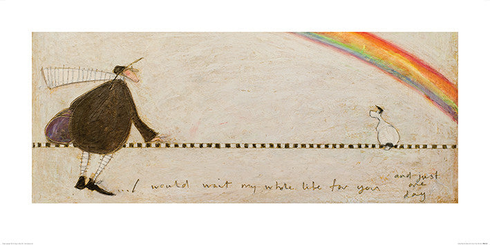 Sam Toft (I Would Wait My Whole Life For You) 50cm x100cm