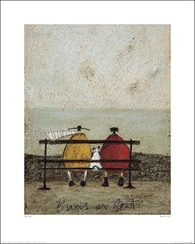 Sam Toft (Bums On Seat) 40cm x 50cm