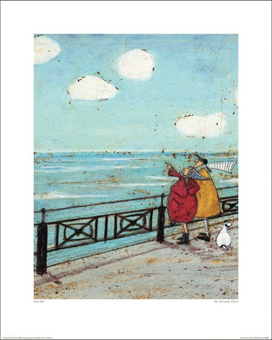Sam Toft (Her Favourite Cloud) 40cm x 50cm