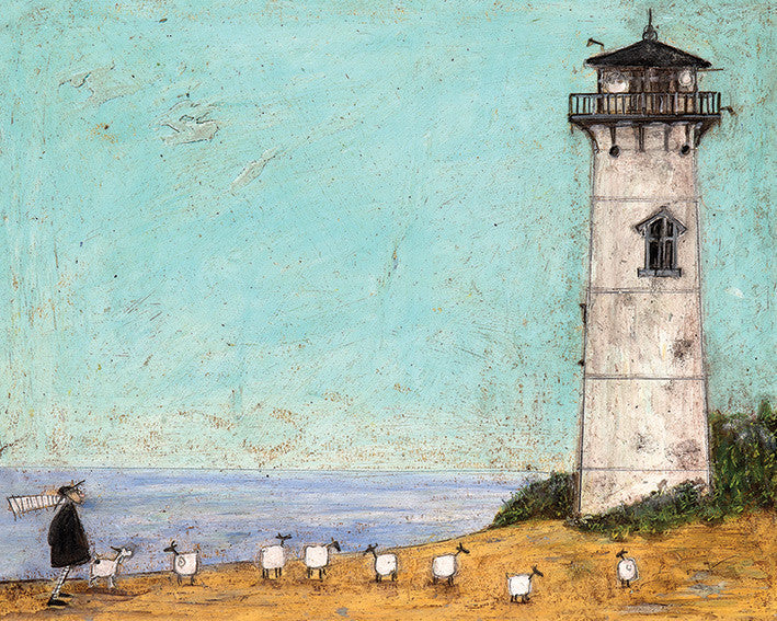 Sam Toft (Seven Sisters And A Lighthouse) 40cm x 50cm
