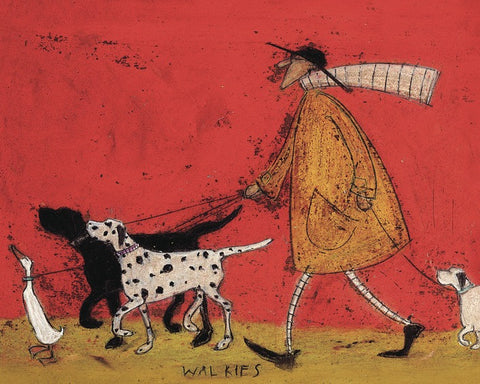 Sam Toft (Walkies) 40cm x 50cm