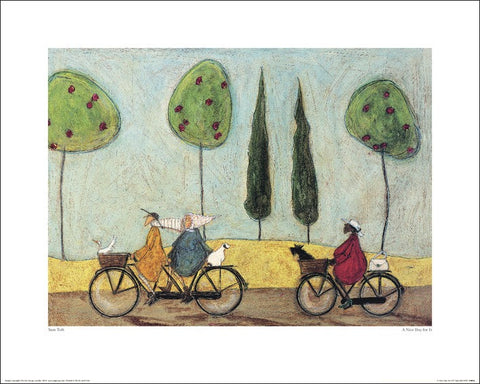 Sam Toft (A Nice Day For It) 40cm x 50cm
