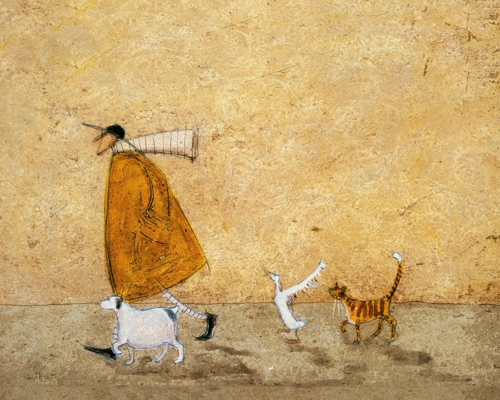 Sam Toft (Ernest, Doris, Horace And Stripes) 40cm x 50cm