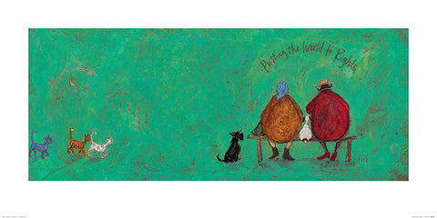 Sam Toft (Putting the World to Rights) 50cm x100cm