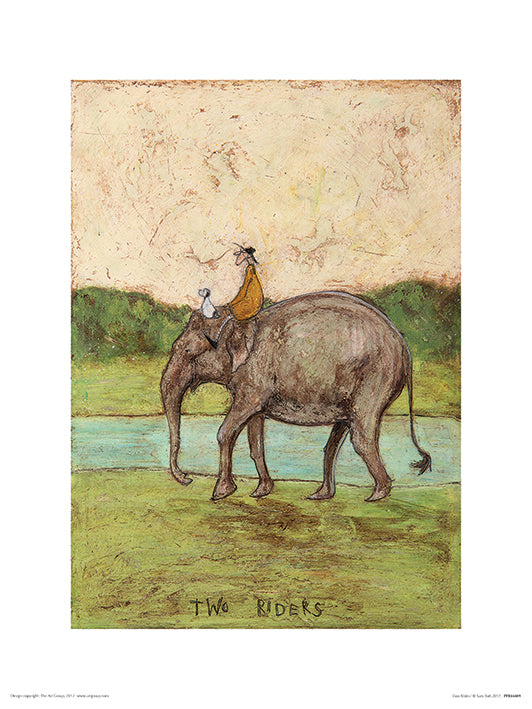 Sam Toft (Two Riders) 30CM X 40CM
