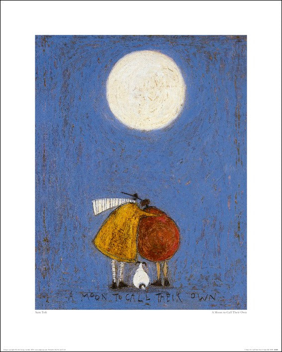 Sam Toft A Moon To Call Their Own 40cm x 50cm