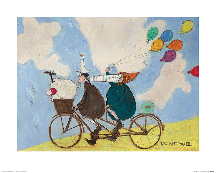 Sam Toft Be who you be 40cm x 50 cm