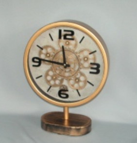 CLOCK - GOLD MANTEL GEAR