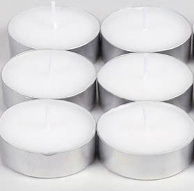 CANDLES - PKT 6 - JUMBO TEALIGHT