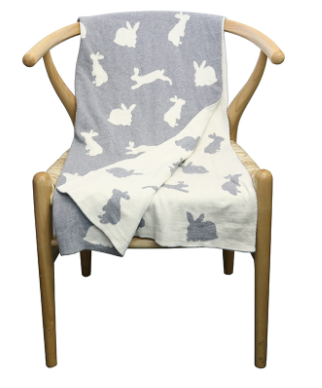 BABY BLANKET - MULTI BUNNY