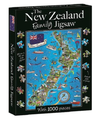 PUZZLE - NZ FAMILY 1000PCE JIGSAW