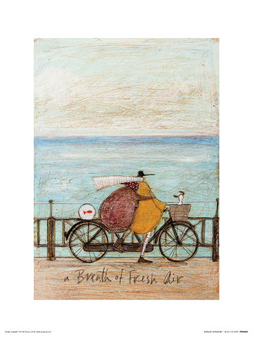 SAM TOFT A BREATH OF FRESH AIR  30CM X 40CM