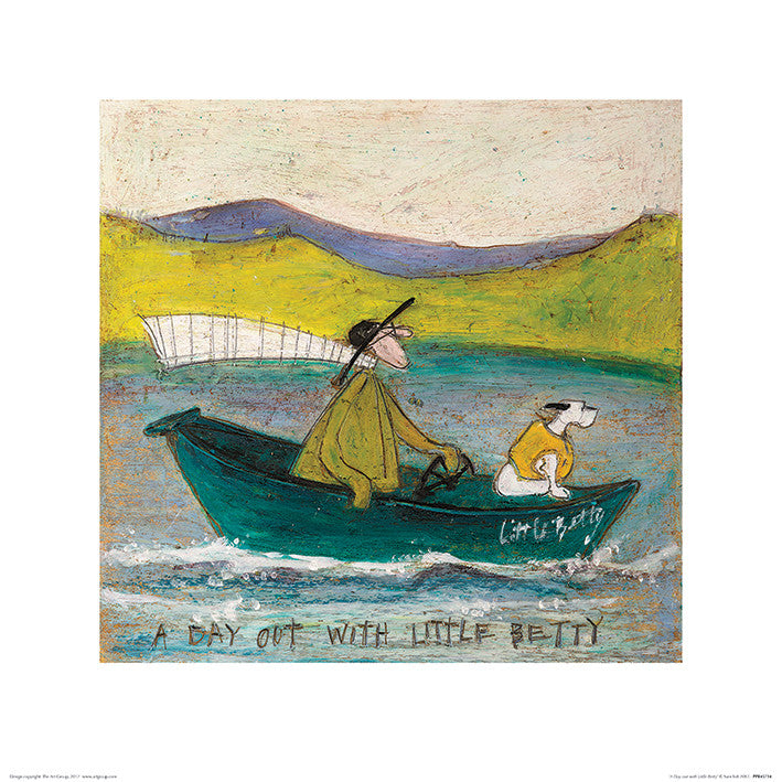 Sam Toft (A day out with Betty) 40CM X 40CM